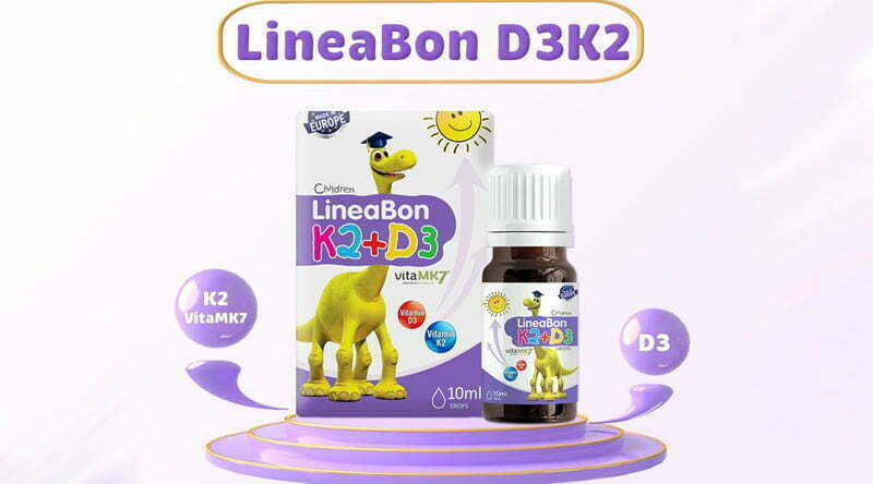Vitamin LineaBon K2+D3 Drops