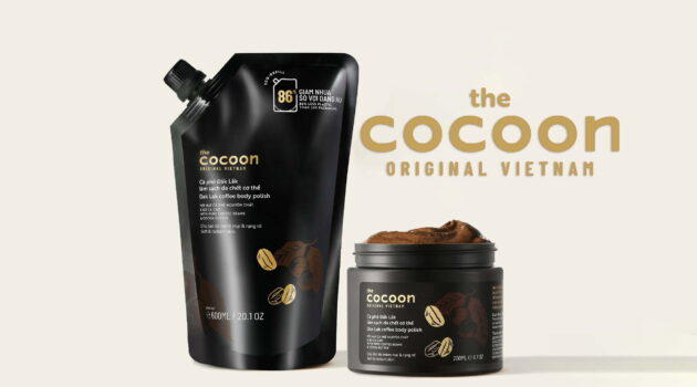 Cà phê Đắk Lắk làm sạch da chết cơ thể The Cocoon Original VietNam
